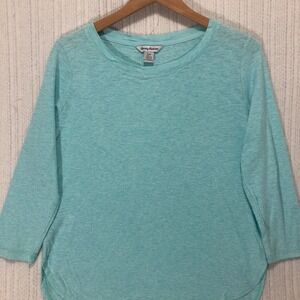 Tommy Bahama‎ Cotton Top 3/4 Sleeve Round Neck Casual Tee Shirt PS